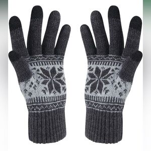 Touch screen Knit Gloves
